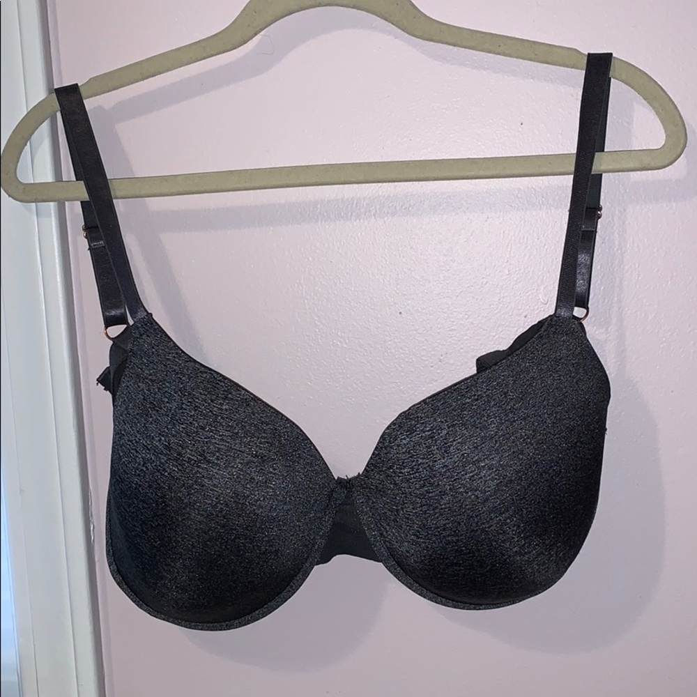 Black/grey bra
